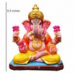 Shri Ganesha Dagdusheth Murti 9.5 inches